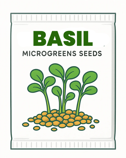 Basil Microgreens Seeds - 20g