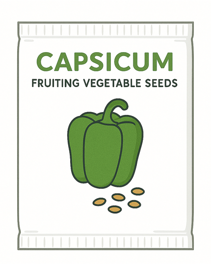 Capsicum (Green) Seeds - 20g