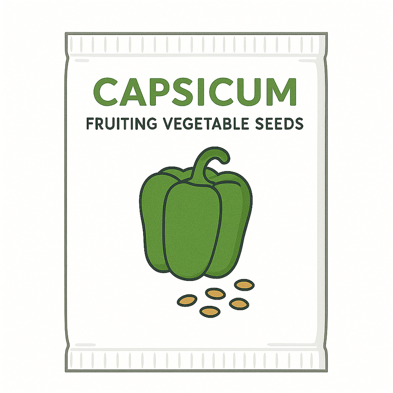 Capsicum (Green) Seeds - 20g