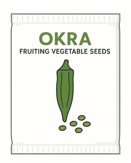 Okra (Lady Finger) Seeds - 20g