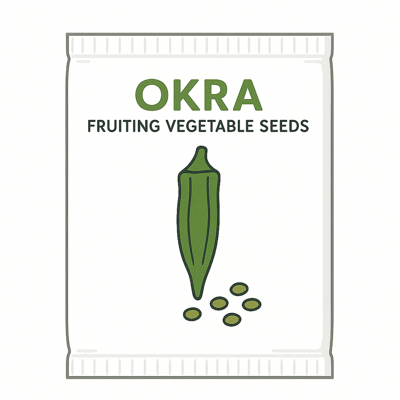 Okra (Lady Finger) Seeds - 20g