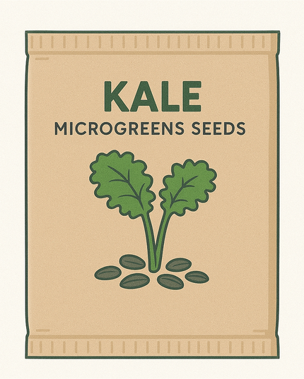 Kale Microgreens Seeds - 20g