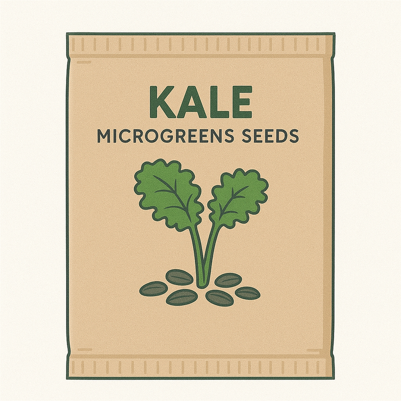 Kale Microgreens Seeds - 20g