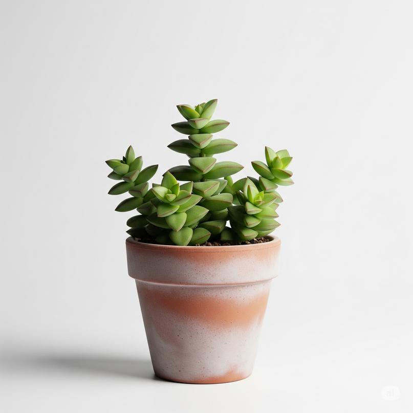 Crassula perforata (String of Buttons)