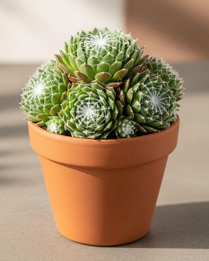 Sempervivum arachnoideum (Cobweb Houseleek)