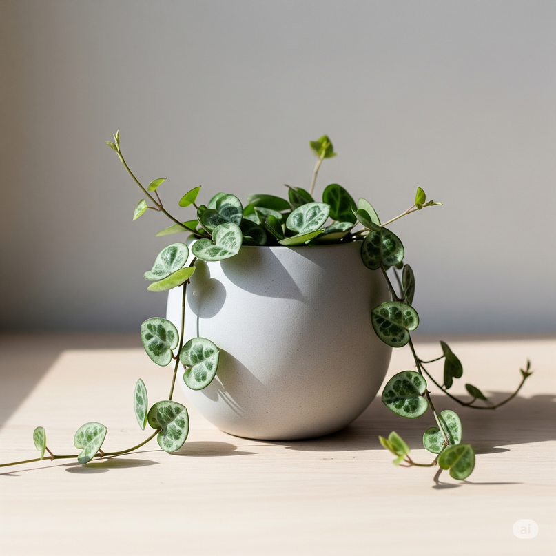 Ceropegia woodii (String of Hearts)